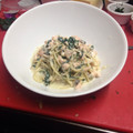 El cooksnap de chefmada cuando hizo Pasta sin gluten con salmón y espinacas.