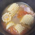 賴小孟 的 【蕃茄玉米排骨湯】（golden fire 火牌燜燒鍋） cooksnap