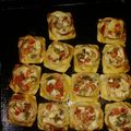 El cooksnap de Fernando Alegre cuando hizo Empanadas caprese.