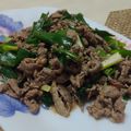 宇非殤 的 黑胡椒葱爆牛肉絲(簡單料理) cooksnap