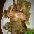 Irvy's cooksnap of when they made Rick's Melt-in-your-Mouth Liver and Onions with Bacon.