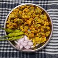 Harsha Solanki's cooksnap of when they made કુંભણીયા ભજીયા (Kumbhaniya Bhajiya Recipe In Gujarati).