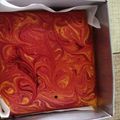 Cooksnap Sylvia Yaya semasa beliau membuat Kek Marble Minyak Jelita.