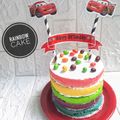 Cooksnap dari My'L Kitchen ( Libi ) untuk resep Rainbow cake