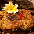 Cooksnap dari krissiwi arum Hening untuk resep Ayam Betutu Panggang isi Daun Singkong