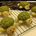 Yi-xuan LU 的 湯種抹茶烏龜菠蘿麵包 cooksnap