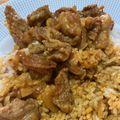 Cooksnap MocQue semasa beliau membuat Kari Daging.