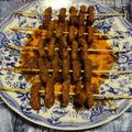 El cooksnap de Gilbert (Aprenent a la vida 📚♻️☯️) cuando hizo Pinchos morunos.