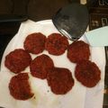 Sara Townsend's cooksnap of when they made Beetroot Potato Fritters.