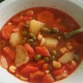 Surmanné Kaldenekker Zsuzsi Cooksnap-ja, amikor elkészítette a(z) Borsó leves csipetkével receptet.