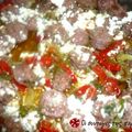 Cooksnap από dcroula στη συνταγή Χωριάτικο λουκάνικο με πιπεριές και φέτα