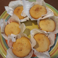 El cooksnap de Antonia Saldivia cuando hizo Muffins Vainilla con chips de chocolate y Muffins de chocolate.