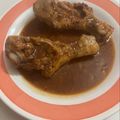 El cooksnap de Eduardo Agudo Alba cuando hizo Muslos de pollo sabor barbacoa.