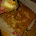 El cooksnap de Paola Carvalho cuando hizo Torta de manzana.