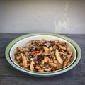 Cooksnap Dapur Yusfarisyia semasa beliau membuat Mandai / Jeruk Kulit Cempedak Goreng.