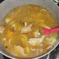 El cooksnap de Yorka Beltran Ahumada cuando hizo Ajiaco reponedor.