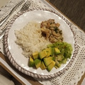 El cooksnap de Yocasta Aquino cuando hizo Filete de lomo de cerdo con salsa de champiñones portobello.