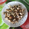El cooksnap de Myriam cuando hizo Champiñones al ajillo en Thermomix.