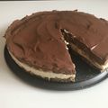 El cooksnap de cristopher cuando hizo Tarta de dos chocolates en vasito.