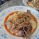 El cooksnap de Catta cuando hizo Corvina a la espalda con gulas y puré cremoso de patatas.