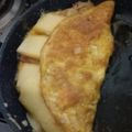 El cooksnap de Johanna Olivares cuando hizo Omelette de champiñones.