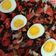 El cooksnap de Tamara Méndez López cuando hizo Alubias negras con trampó y huevos duros.