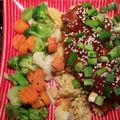 Chef Don's cooksnap of when they made Crock Pot Honey Sesame Chicken.