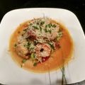 Angie's cooksnap of when they made Cherry tomato and shrimp pasta.