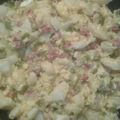 El cooksnap de Sandra Sunny cuando hizo Revuelto de bacalao desmigado.