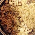 Ashley Lester's cooksnap of when they made Lemon pepper pasta with chicken.