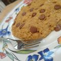 Matthew's cooksnap of when they made Mandy luvs sweets Microwave Choco Chip Cookie.