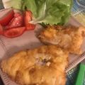 El cooksnap de Manuel Silva cuando hizo Bifes de Merluza a la Marinera.