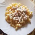 nemtabo Cooksnap-ja, amikor elkészítette a(z) Sajtos, tejszínes csirkemell, bacon csíkokkal receptet.