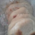 El cooksnap de Lucia Barboza cuando hizo Arepas andinas (harina de trigo).