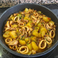 El cooksnap de burresiscu cuando hizo Guisado de calamares.