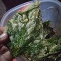 Cooksnap dari Okta Fitriani untuk resep Peyek Bayam krezzz