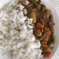 El cooksnap de Amaru Maeda cuando hizo Curry japonés con carne.