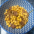 El cooksnap de Mar Vilches Carrasco cuando hizo Garbanzos con calamares en lata.