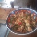 El cooksnap de Aby Rangel cuando hizo Ejotes con tomate y huevo.