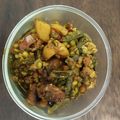 Vaishali Prajapati 's cooksnap of when they made ઊંધિયું (Undhiyu Recipe In Gujarati).