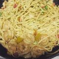 kellikel2's cooksnap of when they made Cajun shrimp pasta w/ broccoli.