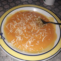 El cooksnap de Mayra Paez cuando hizo Sopa de zapallo.