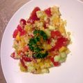 atmospherecs's cooksnap of when they made Vickys Rainbow Cous Cous, GF DF EF SF NF.