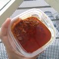 Cooksnap Radhiah semasa beliau membuat Sambal Tumis Budu.