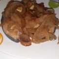El cooksnap de Sabina Romero cuando hizo Escabechado de atún.