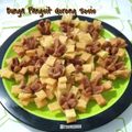 Cooksnap dari Dapoer Ciptasari (Memasaklah dgn hati dan cinta) untuk resep Bunga Pangsit Goreng Sosis
