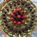 Simi and Milo's cooksnap of when they made Fruit Tart.