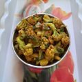 Mamta Roy का कुकस्नैप जब उन्होंने आलू गोभी मटर की सब्ज़ी (aloo gobi matar ki sabzi recipe in Hindi) बनाया था।