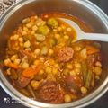 El cooksnap de alejandra cuando hizo Guiso de garbanzos con el aliño de mi abuela.