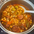 El cooksnap de alejandra cuando hizo Guiso de garbanzos con el aliño de mi abuela.